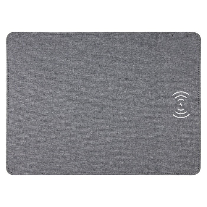 Alfombrilla plegable con un cargador inalámbrico incluido color gris cuarta vista