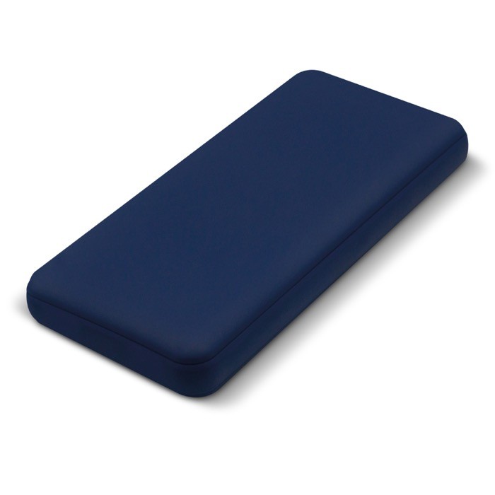Batería externa con puertos USB-A y un puerto tipo C 10.000 mAh color azul oscuro