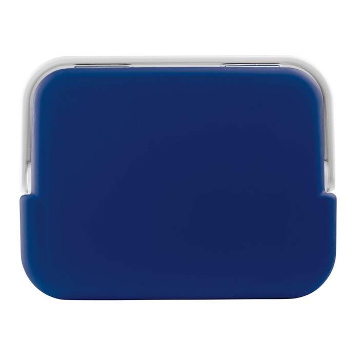 Nevera rígida de plástico en distintos colores y asa de transporte 10L color azul septima vista