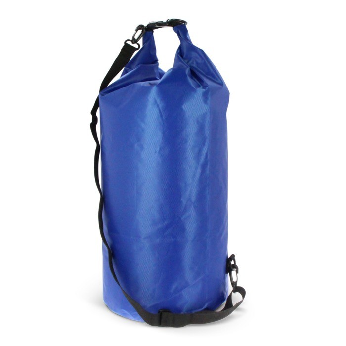 Bolsa de lona impermeable en varios colores con capacidad de 25L color azul oscuro