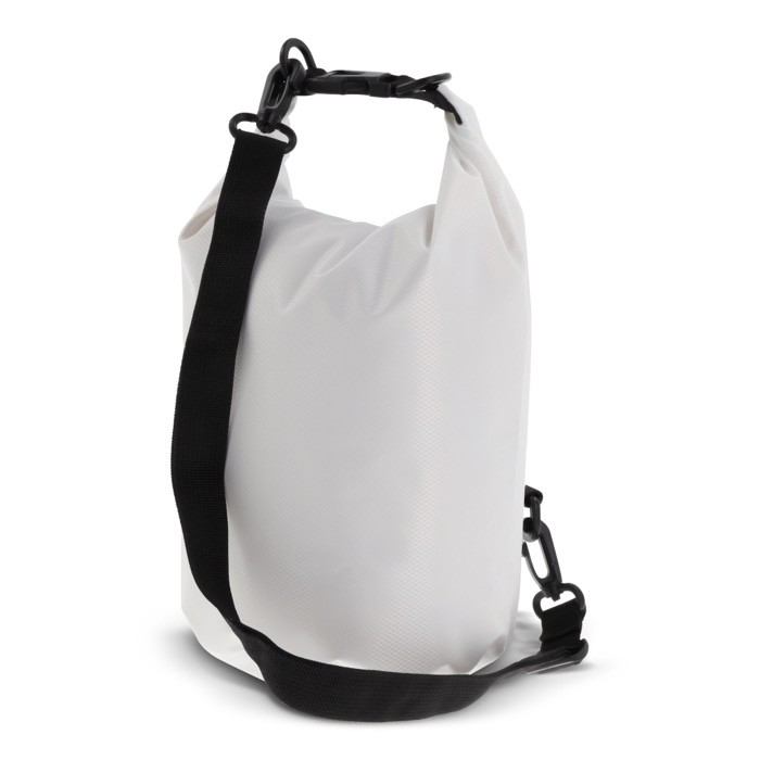 Bolsa de lona impermeable en varios colores con capacidad de 5L color blanco
