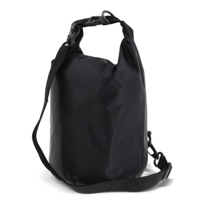 Bolsa de lona impermeable en varios colores con capacidad de 5L color negro