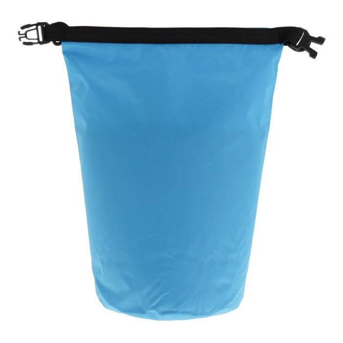 Bolsa de lona impermeable en varios colores con capacidad de 5L color azul claro quinta vista