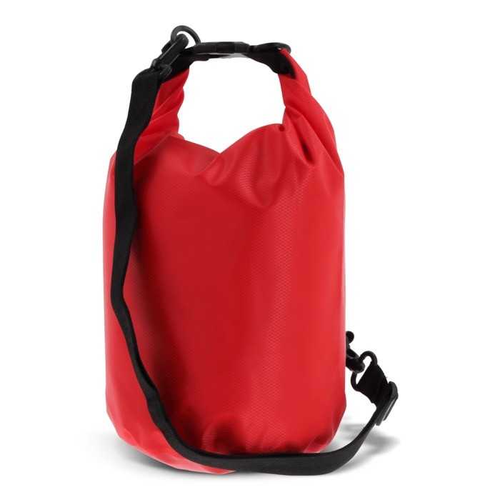 Bolsa de lona impermeable en varios colores con capacidad de 5L color rojo