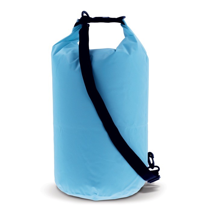 Bolsa de lona impermeable en varios colores con capacidad de 15L color azul claro