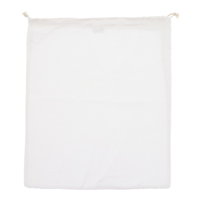 Bolsa reutilizable de algodón para frutas y verduras 40x45 cm color blanco Bolsa reutilizable de algodón para frutas y verduras 40x45 cm color blanco
