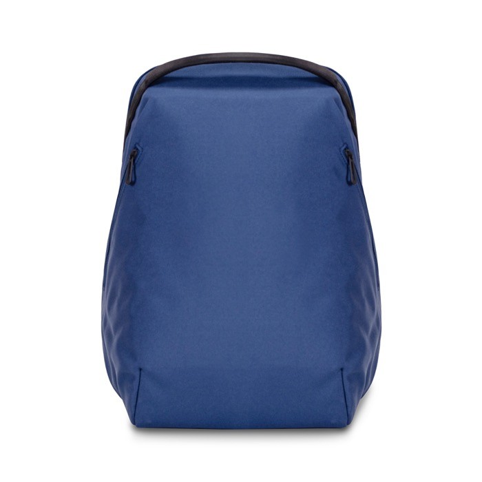 Mochila para portátil de RPET con bolsillos laterales 15'' color azul segunda vista