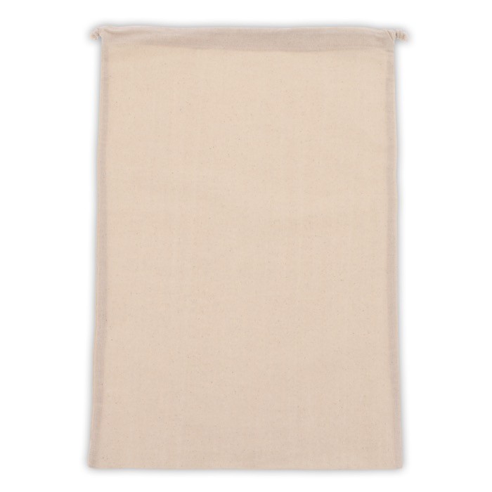 Bolsa de regalo de algodón con certificación OEKO-TEX 30x45 cm color beige Bolsa de regalo de algodón con certificación OEKO-TEX 30x45 cm color beige