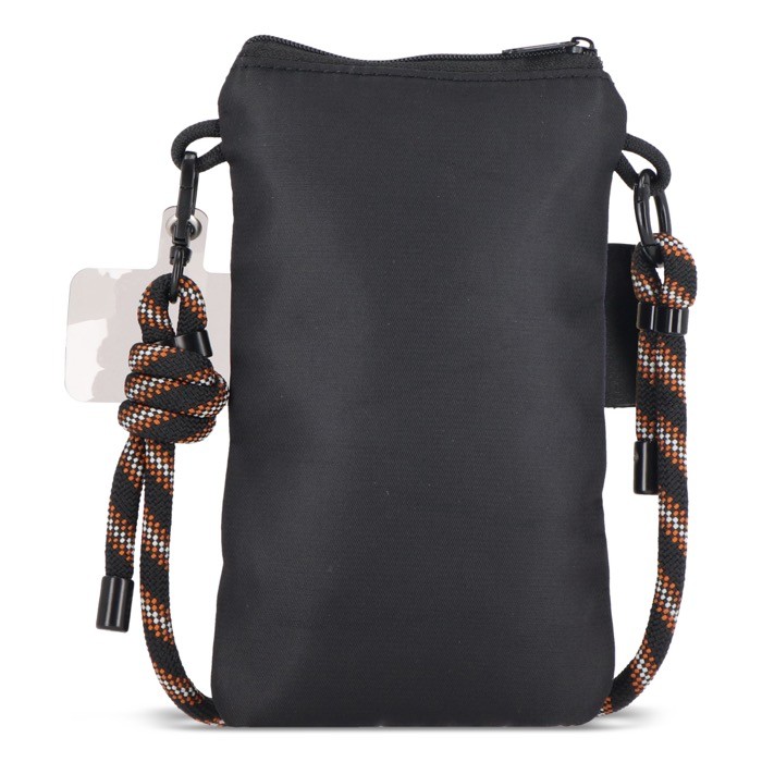 Bandolera compacta para llevar artículos esenciales del día a día color negro tercera vista Bandolera compacta para llevar artículos esenciales del día a día color negro tercera vista