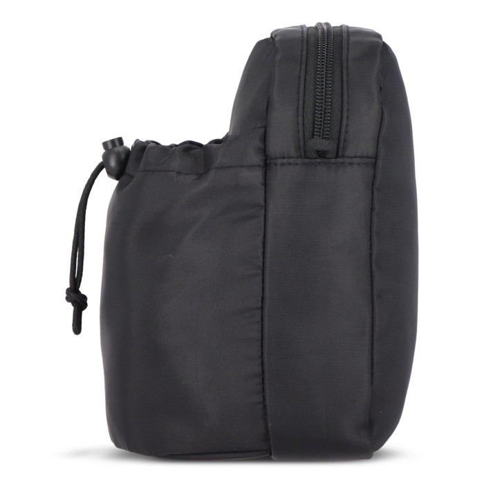 Bandolera con capacidad para una botella de agua de 500ml color negro quinta vista Bandolera con capacidad para una botella de agua de 500ml color negro quinta vista