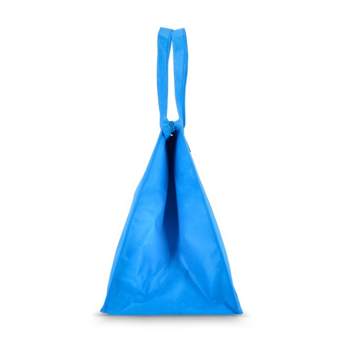 Bolsa nevera grande para llevar con forro de aluminio en el interior color azul claro quinta vista Bolsa nevera grande para llevar con forro de aluminio en el interior color azul claro quinta vista