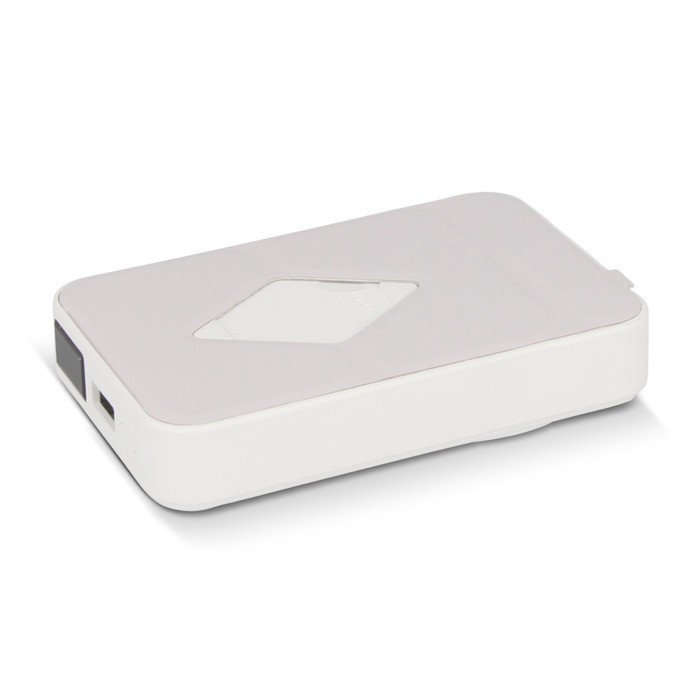 Cargador inalámbrico MegSafe con entrada USB-A y tipo-C color blanco segunda vista