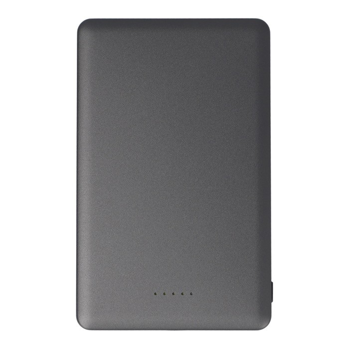 Batería externa ultrafina compatible con MagSafe 5.000 mAh color negro segunda vista