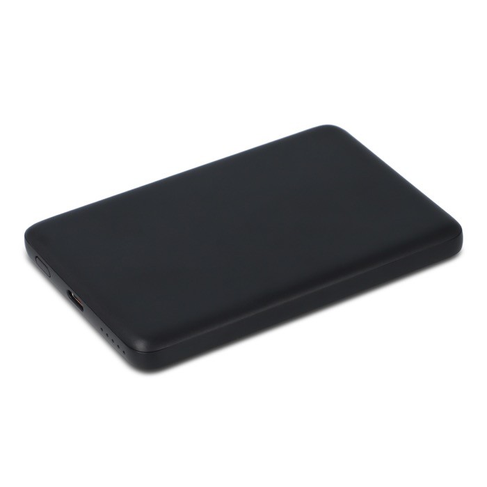 Batería externa ideal para viajes y uso diario 5.000 mAh color negro