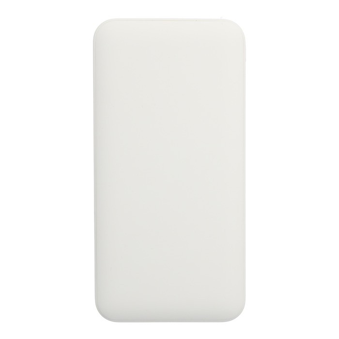 Batería externa ideal para viajes y uso diario 10.000 mAh color blanco segunda vista