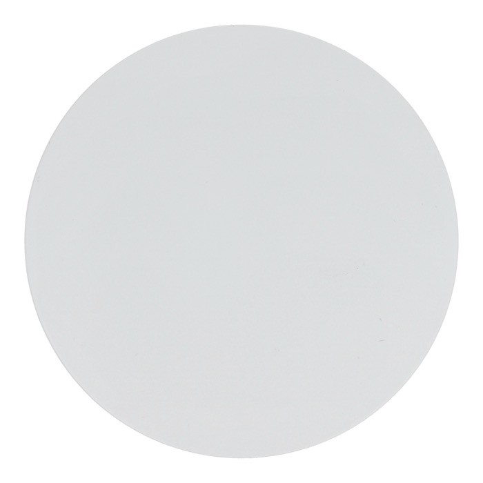 Cargador blanco circular con indicador LED en la base 15W color blanco cuarta vista