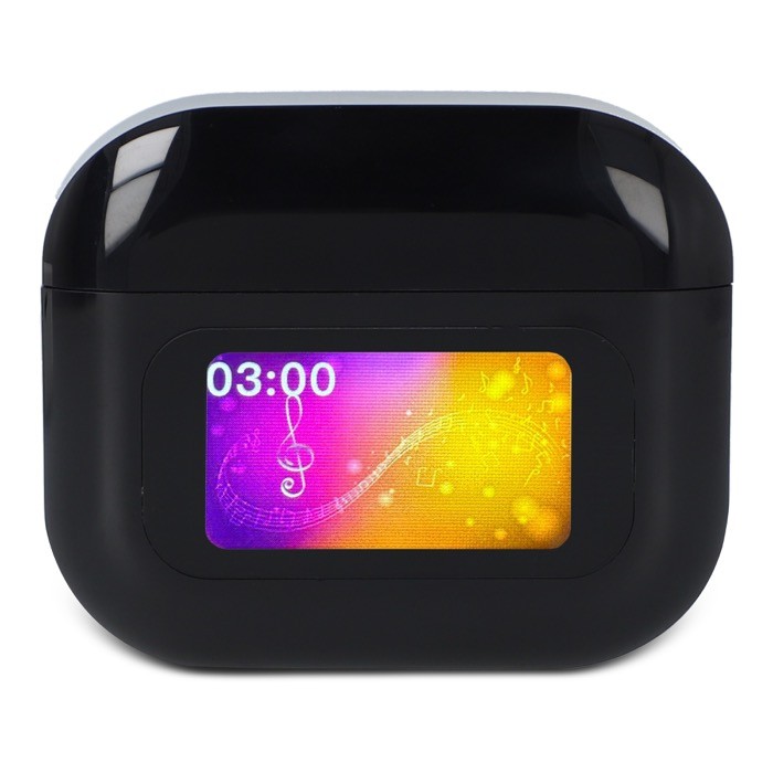 Auriculares con cancelación de ruido en estuche táctil color negro segunda vista