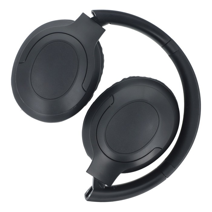 Auriculares de diadema inalámbricos con cancelación de ruido color negro segunda vista