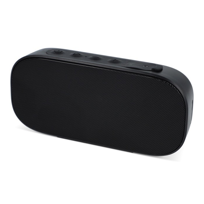 Altavoz personalizable resistente al agua y 5 horas de reproducción color negro Altavoz personalizable resistente al agua y 5 horas de reproducción color negro