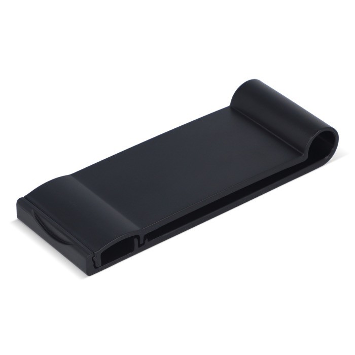 Soporte de teléfono plegable portátil para personalizar color negro segunda vista Soporte de teléfono plegable portátil para personalizar color negro segunda vista