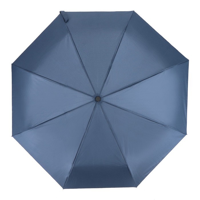 Paraguas plegable en varios colores con funda a juego Ø96 color azul oscuro tercera vista Paraguas plegable en varios colores con funda a juego Ø96 color azul oscuro tercera vista