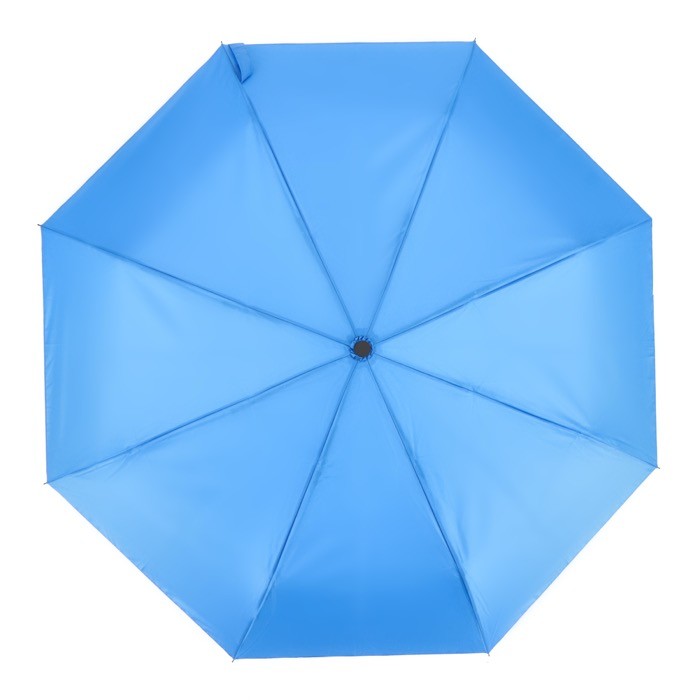 Paraguas plegable en varios colores con funda a juego Ø96 color azul tercera vista Paraguas plegable en varios colores con funda a juego Ø96 color azul tercera vista