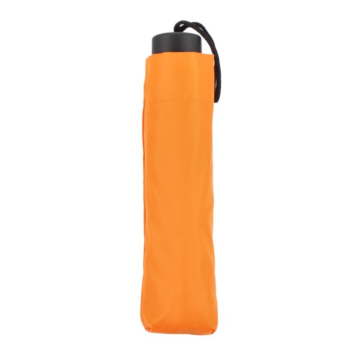 Paraguas plegable en varios colores con funda a juego Ø96 color naranja cuarta vista Paraguas plegable en varios colores con funda a juego Ø96 color naranja cuarta vista