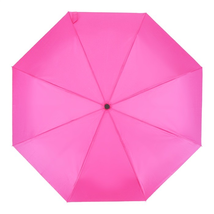 Paraguas plegable en varios colores con funda a juego Ø96 color rosa tercera vista Paraguas plegable en varios colores con funda a juego Ø96 color rosa tercera vista