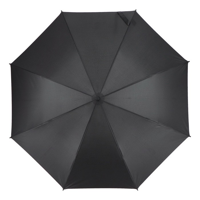 Paraguas de varios colores con mango curvado negro Ø105 color negro tercera vista Paraguas de varios colores con mango curvado negro Ø105 color negro tercera vista