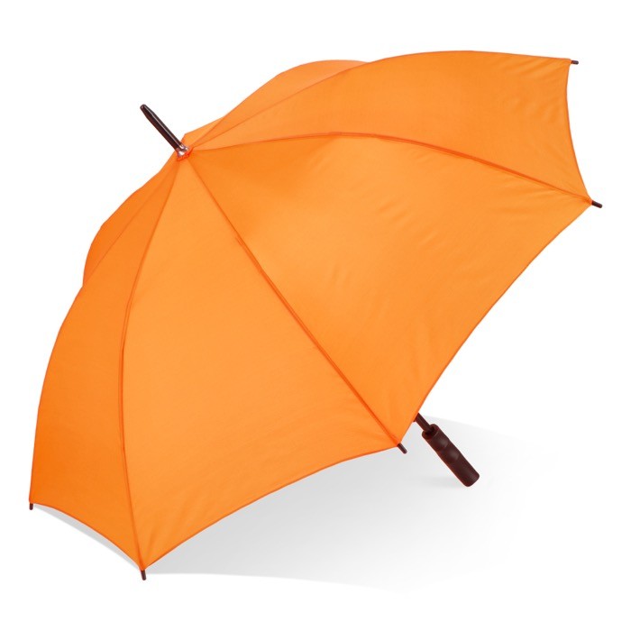 Paraguas de varios colores con apertura automática Ø103 color naranja Paraguas de varios colores con apertura automática Ø103 color naranja