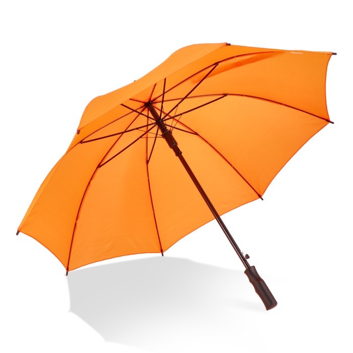 Paraguas de varios colores con apertura automática Ø103 color naranja segunda vista Paraguas de varios colores con apertura automática Ø103 color naranja segunda vista