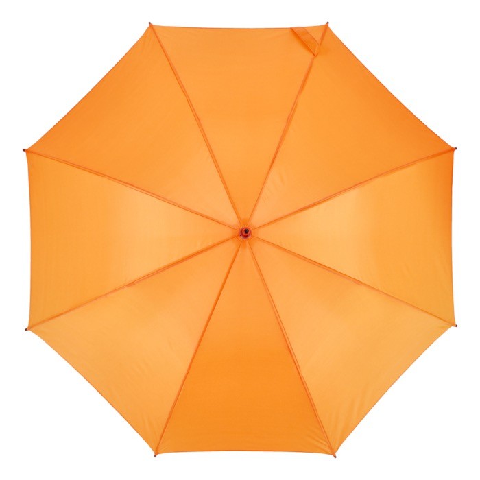 Paraguas de varios colores con apertura automática Ø103 color naranja tercera vista Paraguas de varios colores con apertura automática Ø103 color naranja tercera vista