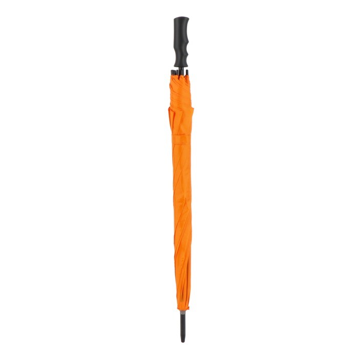 Paraguas de varios colores con apertura automática Ø103 color naranja cuarta vista Paraguas de varios colores con apertura automática Ø103 color naranja cuarta vista