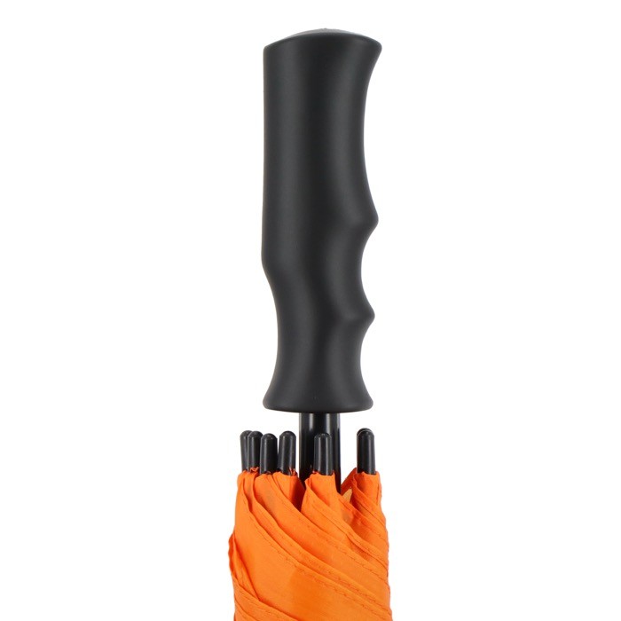 Paraguas de varios colores con apertura automática Ø103 color naranja quinta vista Paraguas de varios colores con apertura automática Ø103 color naranja quinta vista