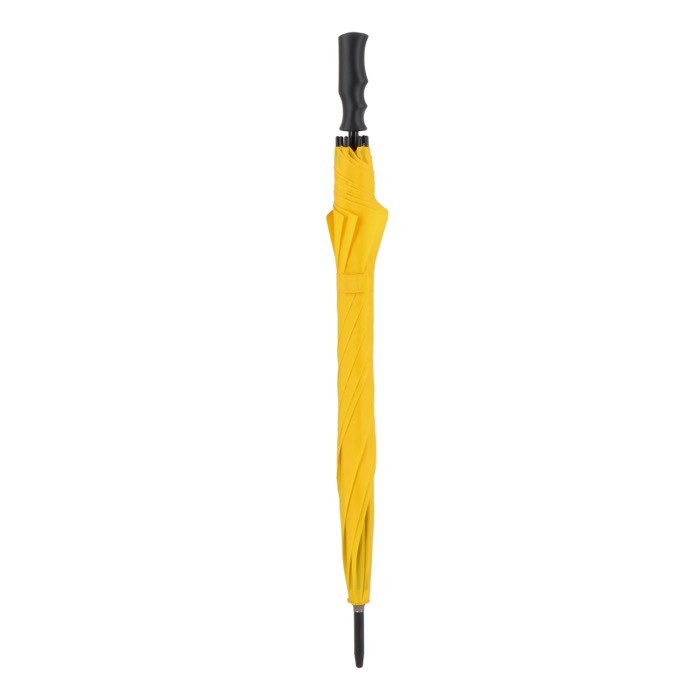 Paraguas de varios colores con apertura automática Ø103 color amarillo cuarta vista Paraguas de varios colores con apertura automática Ø103 color amarillo cuarta vista