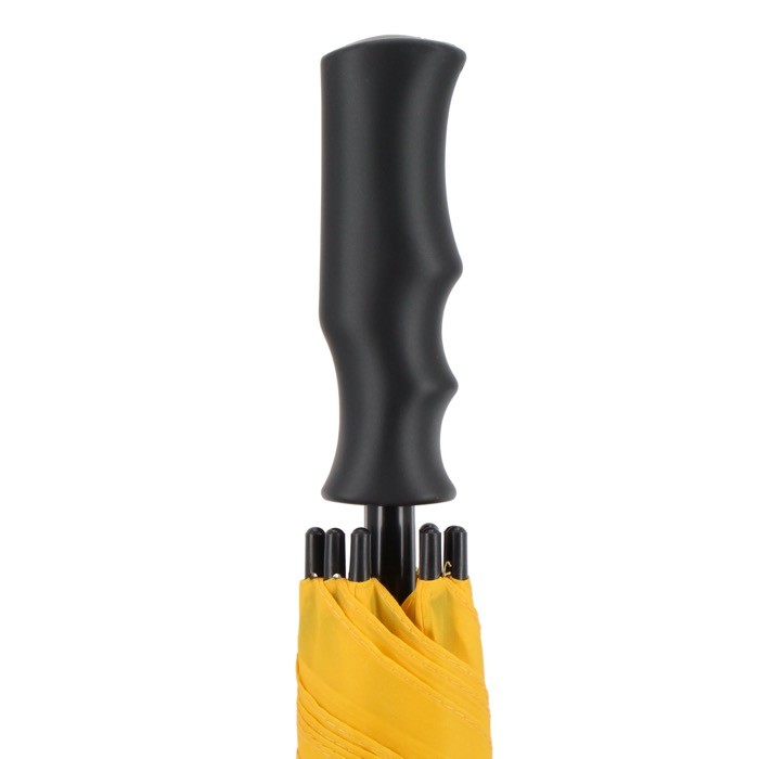 Paraguas de varios colores con apertura automática Ø103 color amarillo quinta vista Paraguas de varios colores con apertura automática Ø103 color amarillo quinta vista