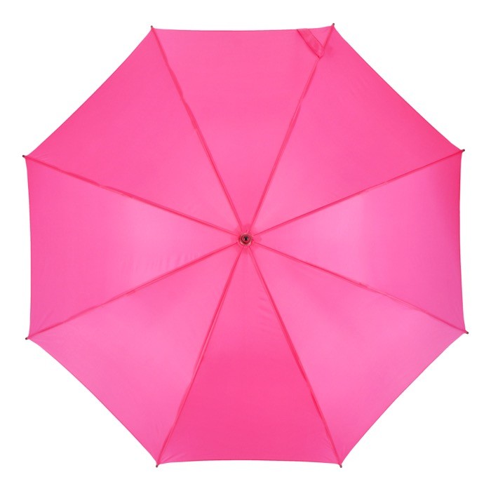 Paraguas de varios colores con apertura automática Ø103 color rosa tercera vista Paraguas de varios colores con apertura automática Ø103 color rosa tercera vista