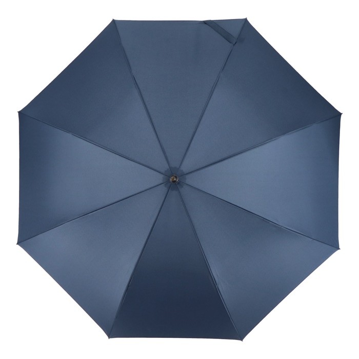 Clásico paraguas con un mango ergonómico para mejor agarre Ø105 color azul oscuro quinta vista Clásico paraguas con un mango ergonómico para mejor agarre Ø105 color azul oscuro quinta vista