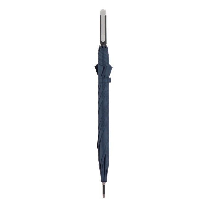 Clásico paraguas con un mango ergonómico para mejor agarre Ø105 color azul oscuro sexta vista Clásico paraguas con un mango ergonómico para mejor agarre Ø105 color azul oscuro sexta vista
