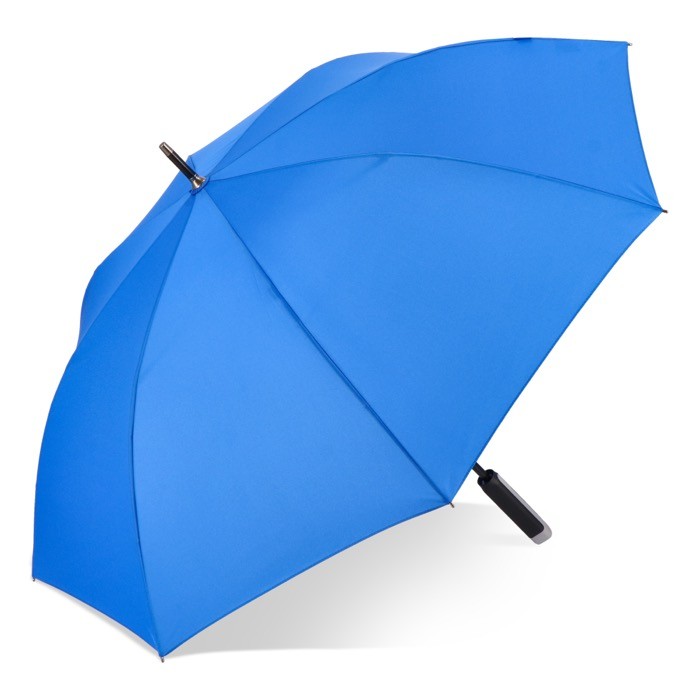 Clásico paraguas con un mango ergonómico para mejor agarre Ø105 color azul Clásico paraguas con un mango ergonómico para mejor agarre Ø105 color azul