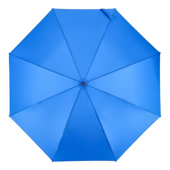 Clásico paraguas con un mango ergonómico para mejor agarre Ø105 color azul quinta vista Clásico paraguas con un mango ergonómico para mejor agarre Ø105 color azul quinta vista