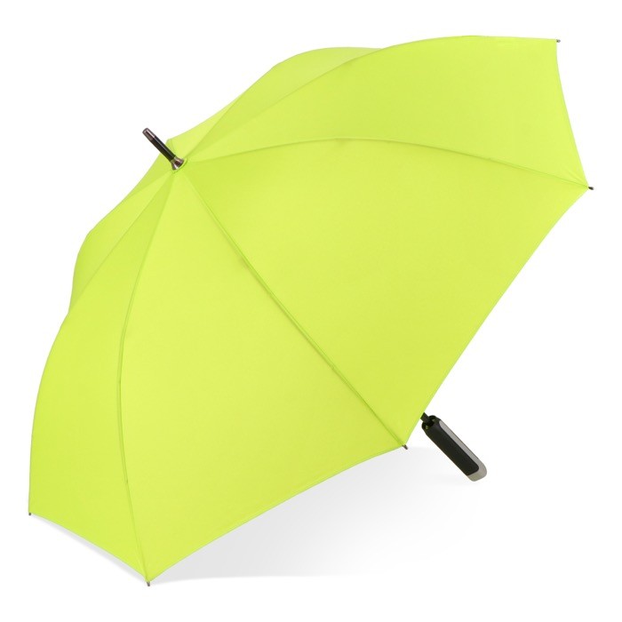 Clásico paraguas con un mango ergonómico para mejor agarre Ø105 color verde lima Clásico paraguas con un mango ergonómico para mejor agarre Ø105 color verde lima