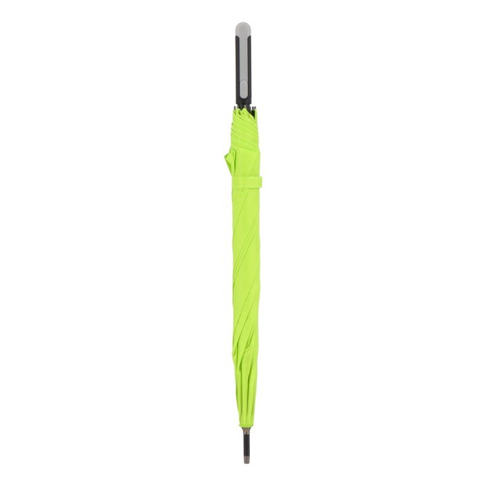 Clásico paraguas con un mango ergonómico para mejor agarre Ø105 color verde lima sexta vista Clásico paraguas con un mango ergonómico para mejor agarre Ø105 color verde lima sexta vista