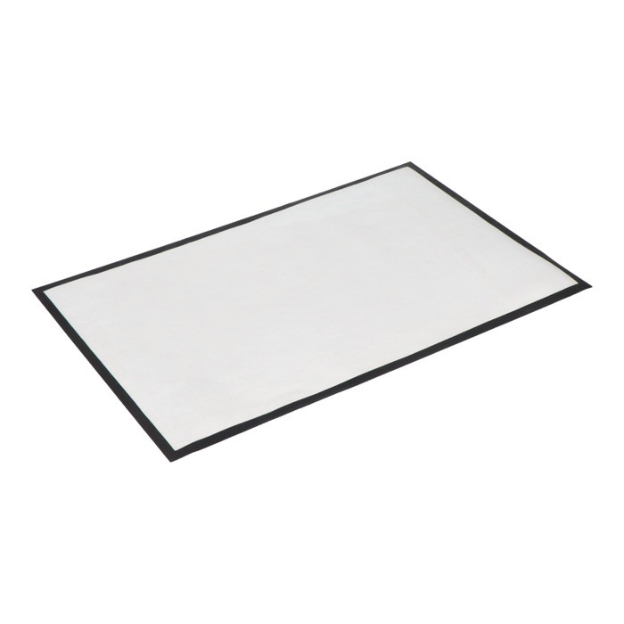 Felpudo con base antideslizante totalmente personalizable 60x90 cm color negro Felpudo con base antideslizante totalmente personalizable 60x90 cm color negro