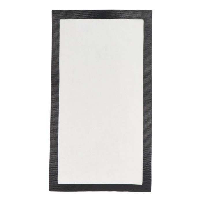 Alfombrilla para bar con base antideslizante para sublimación color negro segunda vista Alfombrilla para bar con base antideslizante para sublimación color negro segunda vista