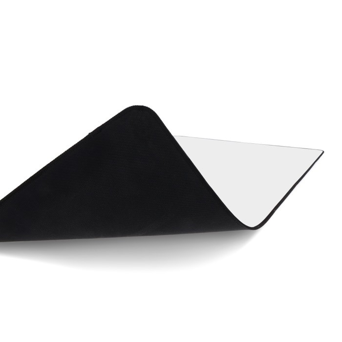 Alfombrilla para escritorio con base antideslizante para sublimar color blanco Alfombrilla para escritorio con base antideslizante para sublimar color blanco