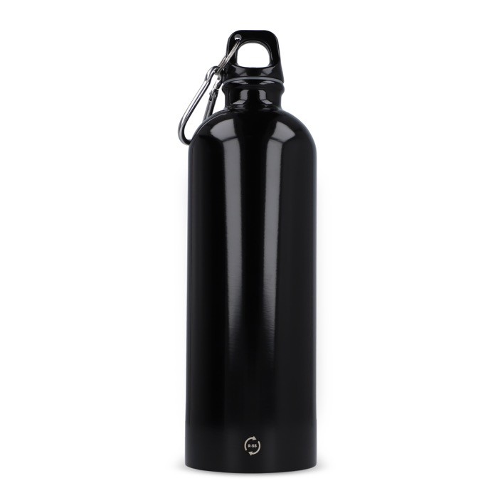 Botella de acero inoxidable reciclado de colores metalizados 750ml color blanco segunda vista Botella de acero inoxidable reciclado de colores metalizados 750ml color blanco segunda vista