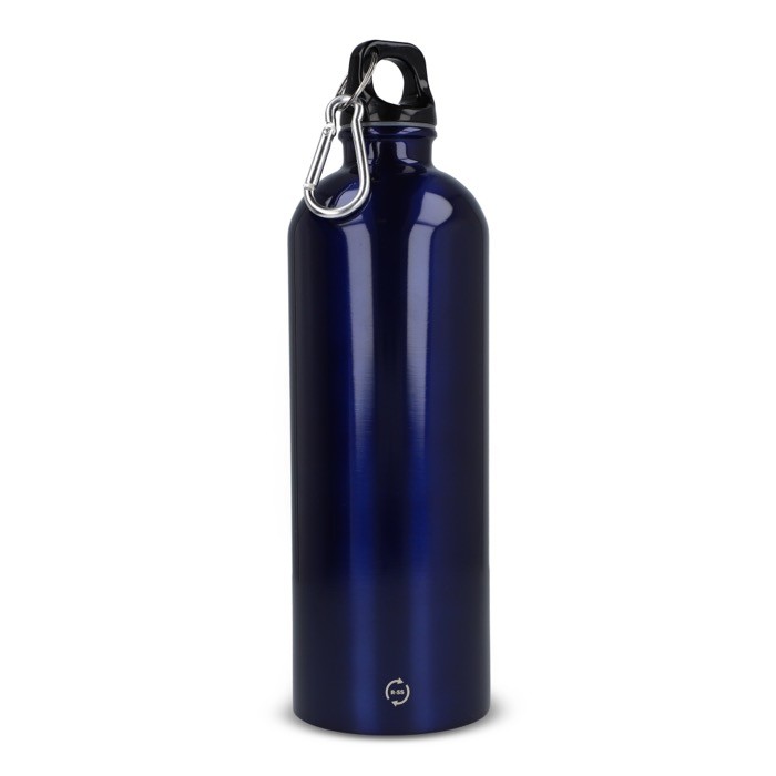 Botella de acero inoxidable reciclado de colores metalizados 750ml color blanco Botella de acero inoxidable reciclado de colores metalizados 750ml color blanco