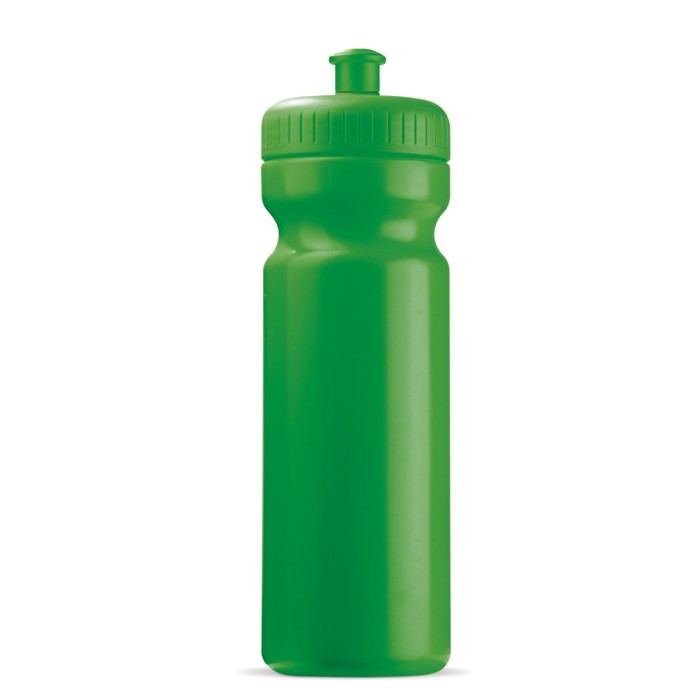 Bidón deportivo de plástico libre de BPA y 100% antigoteo 750ml color verde Bidón deportivo de plástico libre de BPA y 100% antigoteo 750ml color verde