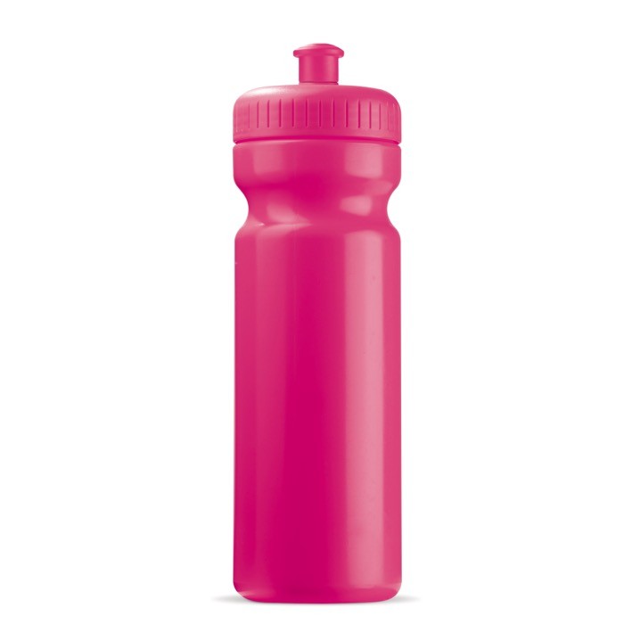 Bidón deportivo de plástico libre de BPA y 100% antigoteo 750ml color rosa Bidón deportivo de plástico libre de BPA y 100% antigoteo 750ml color rosa